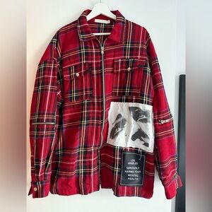 Men’s Plaid Over-shirt